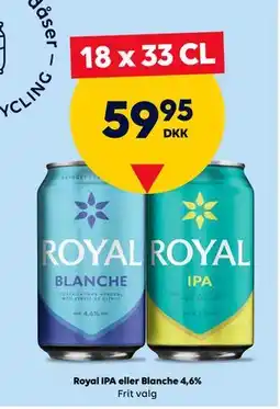 BorderShop Royal IPA eller Blanche 4,6% tilbud