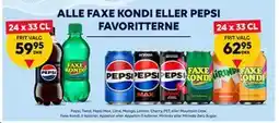 BorderShop ALLE FAXE KONDI ELLER PEPSI FAVORITTERNE tilbud