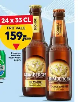 BorderShop Grimbergen Blonde eller Double Ambré 6,5-6,7% tilbud