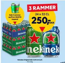 BorderShop Heineken Original eller 0.0% 0.0-4,6% tilbud