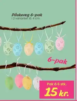 Hi five Påskeæg 6-pak tilbud