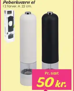 Hi five Peberkværn el tilbud