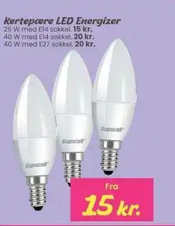 Hi five Kertepære LED Energizer tilbud