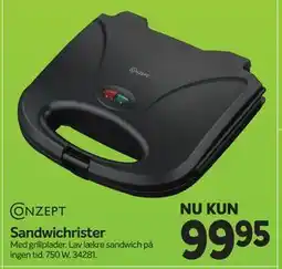 Din Isenkræmmer Sandwichrister tilbud