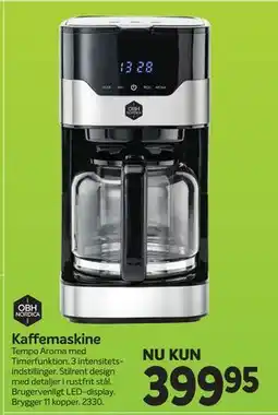 Din Isenkræmmer Kaffemaskine Tempo Aroma tilbud