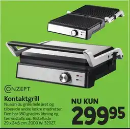 Din Isenkræmmer Kontaktgrill tilbud