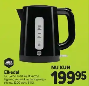 Din Isenkræmmer Elkedel tilbud