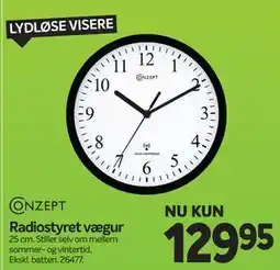 Din Isenkræmmer Radiostyret vægur tilbud