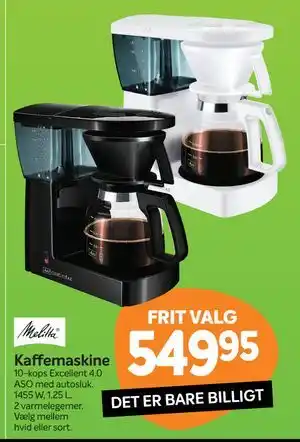 Din Isenkræmmer Kaffemaskine tilbud