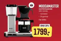 Skousen MOCCAMASTER KAFFEMASKINE MM-53745 tilbud