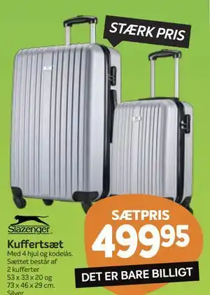 Din Isenkræmmer Kuffertsæt tilbud