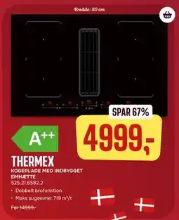 Skousen KOGEPLADE MED INDBYGGET EMHÆTTE tilbud