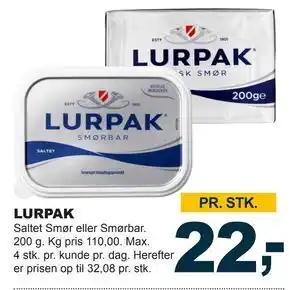 Let-Køb LURPAK tilbud