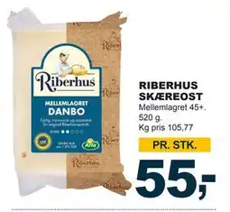 Let-Køb RIBERHUS SKÆREOST tilbud