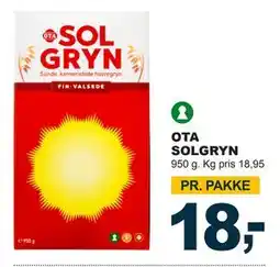 Let-Køb OTA SOLGRYN tilbud