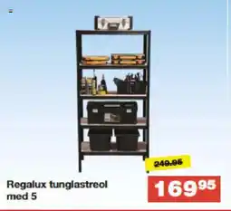 Bauhaus Regalux tunglastreol med 5 tilbud