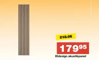 Bauhaus B!design akustikpanel tilbud