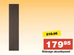 Bauhaus B!design akustikpanel tilbud