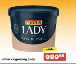 Bauhaus Jotun vægmaling Lady tilbud