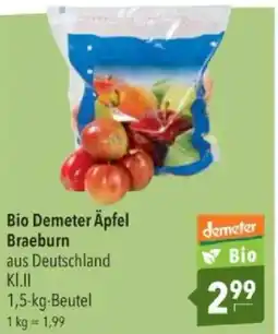 Citti Bio Demeter Äpfel Braeburn tilbud