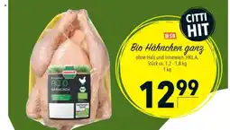 Citti Bio Hähnchen ganz tilbud