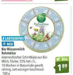 Citti Laktosefrei neu bio wiesenmilch rahmkäse tilbud