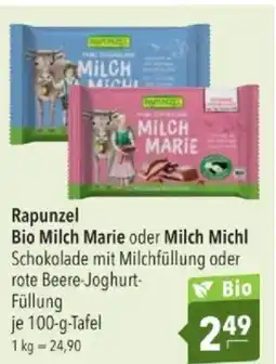 Citti Rapunzel Bio Milch Marie oder Milch Michl tilbud