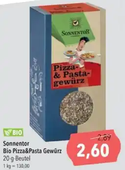 Citti BIO Sonnentor Bio Pizza&Pasta Gewürz tilbud
