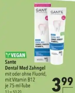 Citti Yvegan sante dental med zahngel tilbud