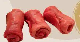 Frische beef- steak roulade