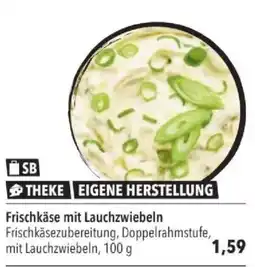 Citti Sb theke eigene herstellung frischkäse mit lauchzwiebeln tilbud