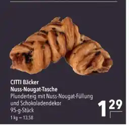 Citti CITTI Bäcker Nuss-Nougat-Tasche tilbud