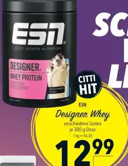 Citti ESN Designer Whey tilbud