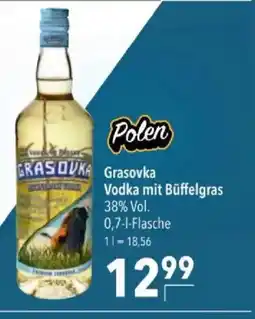 Citti Grasovka Vodka mit Büffelgras tilbud