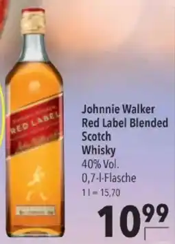 Citti Johnnie Walker Red Label Blended Scotch Whisky tilbud