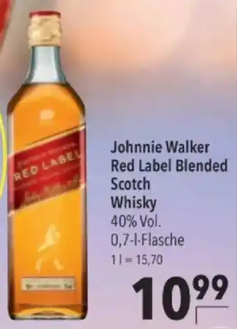 Citti Johnnie Walker Red Label Blended Scotch Whisky tilbud