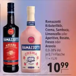 Citti Ramazzotti Kräuterlikör, Crema, Sambuca, Limoncello oder Aperitivo, Rosato, Fresco oder Arancia tilbud