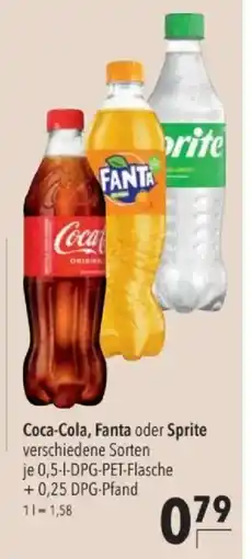Citti Coca-Cola, Fanta oder Sprite tilbud