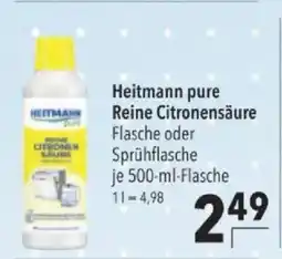 Citti Heitmann pure Reine Citronensäure tilbud