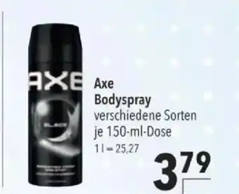 Citti Axe Bodyspray tilbud