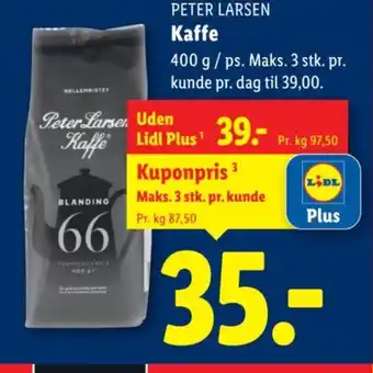 PETER LARSEN Kaffe