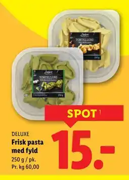 Lidl Frisk pasta med fyld tilbud