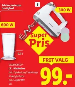 Lidl Håndmixer tilbud