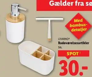 Lidl Badeværelsesartikler tilbud