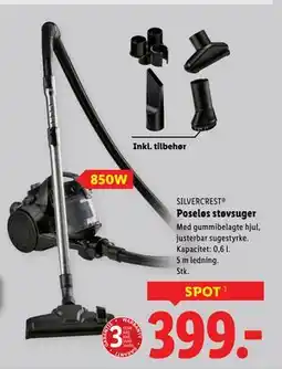 Lidl Poseløs støvsuger tilbud