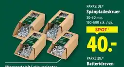 Lidl Spånpladeskruer tilbud