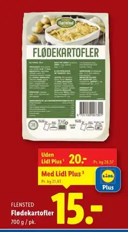 Lidl Flødekartofler tilbud