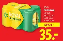 Lidl Påskebryg tilbud