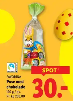 Lidl Pose med chokolade tilbud