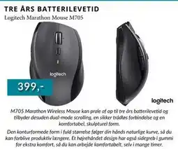 CBC Logitech Marathon Mouse M705 tilbud